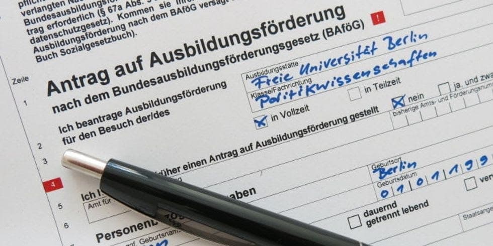 BAföG: Antrag vor Semesterstart