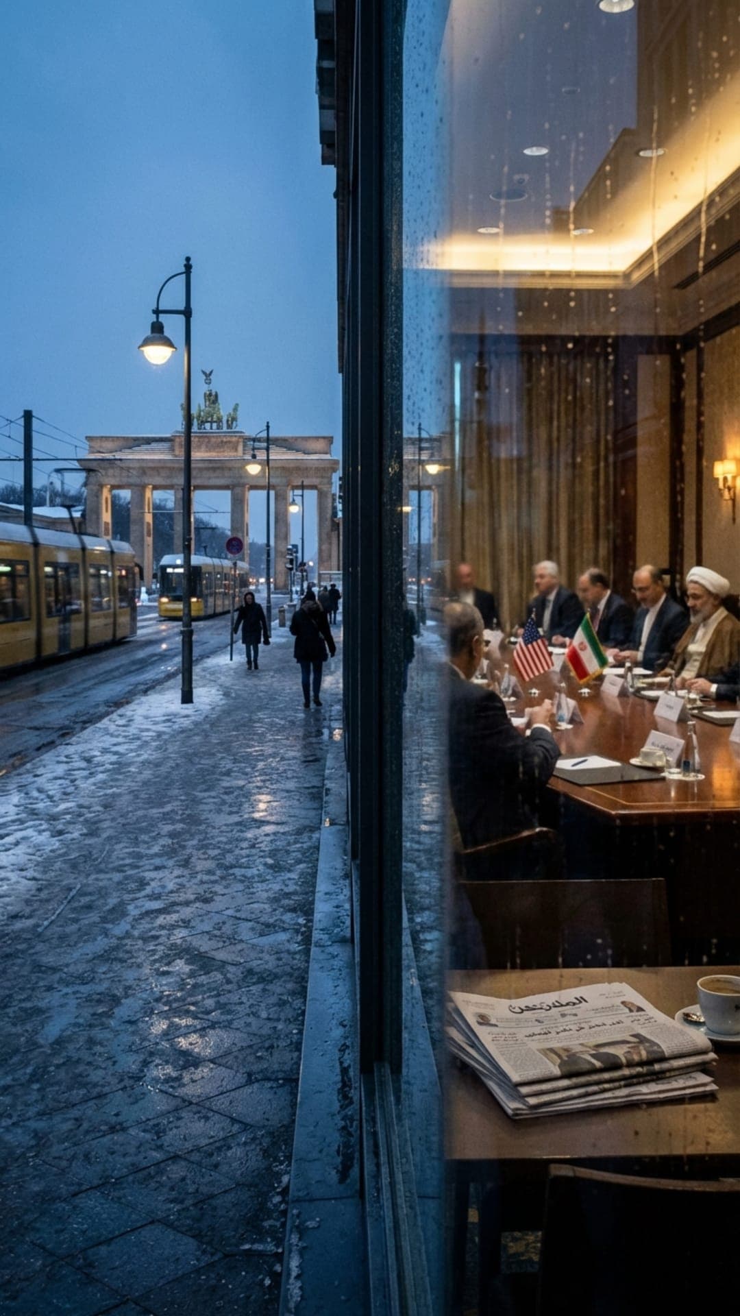 الثلج يشل برلين والتفاوض الأمريكي الإيراني.. ملخص أخبار اليوم