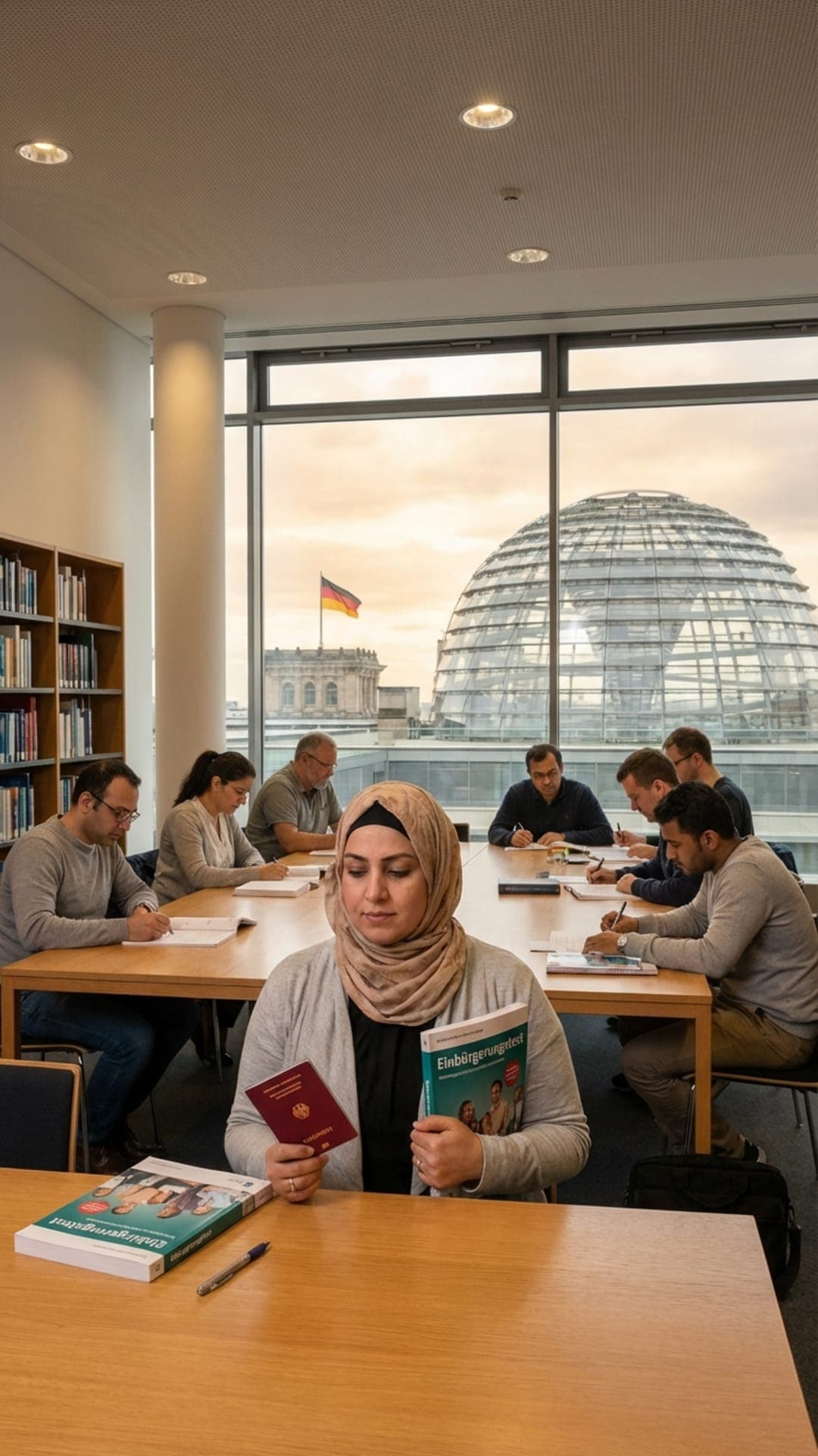 اختبار الجنسية الألمانية 2026: الدليل الشامل للتحضير والنجاح