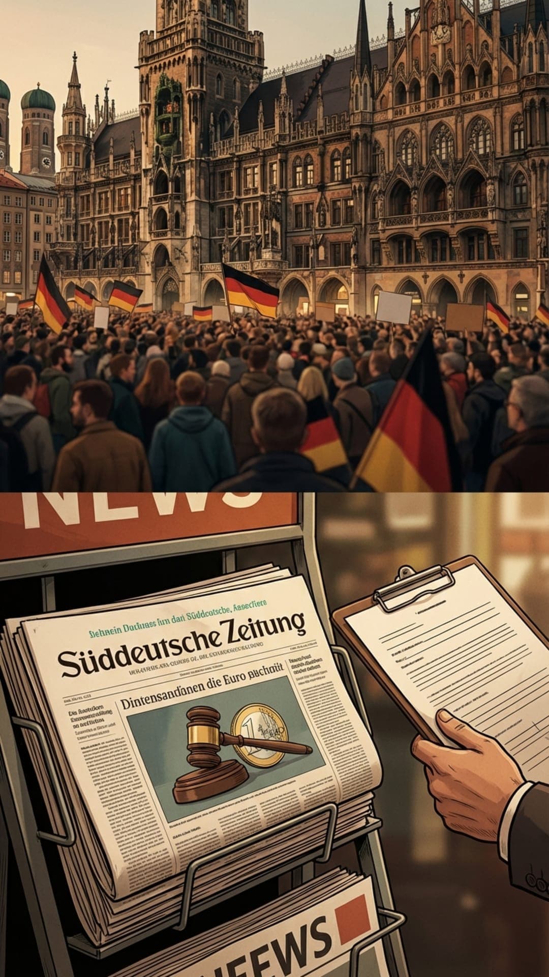 ربع مليون في ميونخ وانتهاكات الحد الأدنى للأجور.. ملخص أخبار اليوم