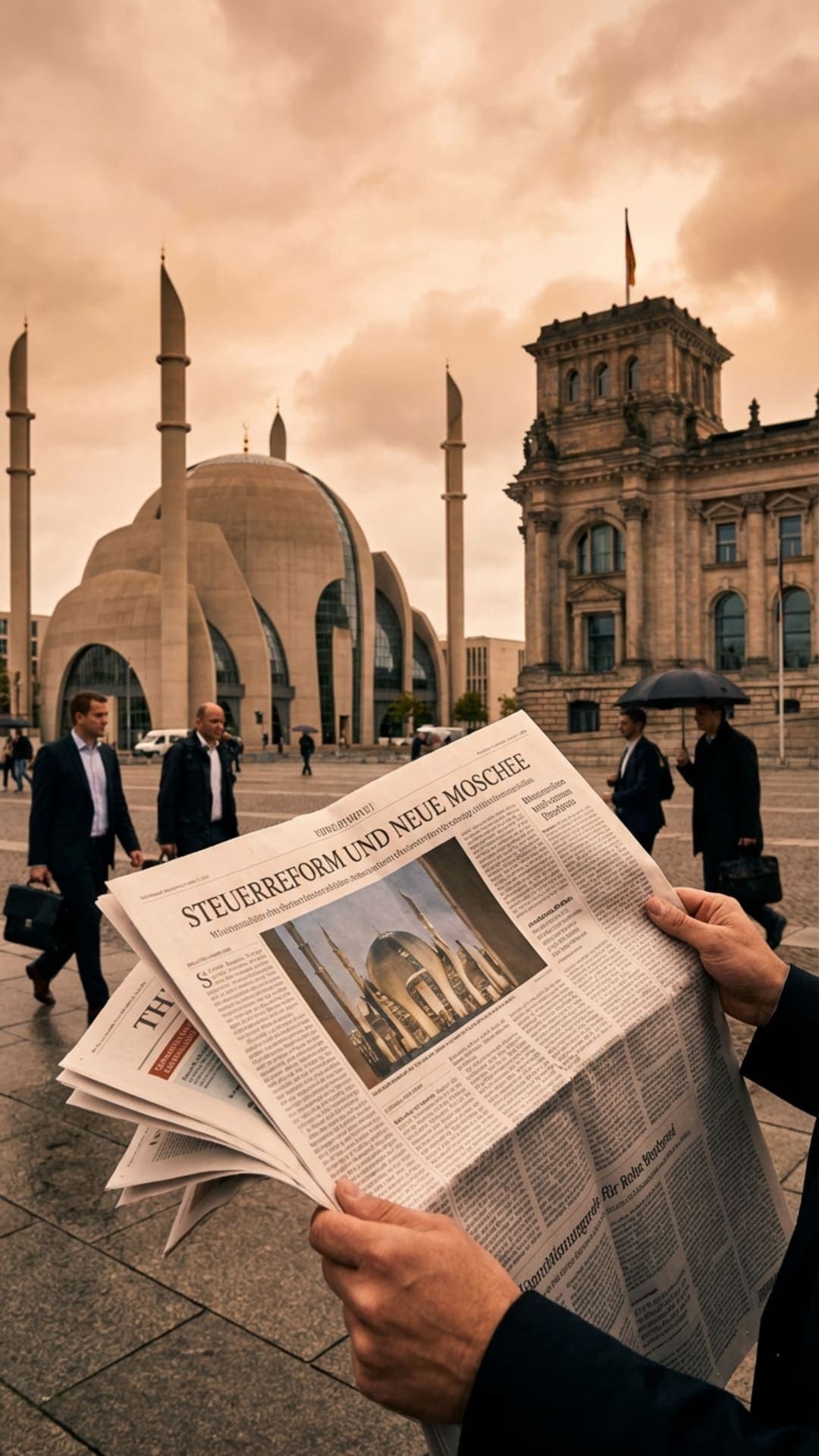 مسجد جديد وإصلاح ضريبي.. أبرز أخبار الصحافة الألمانية