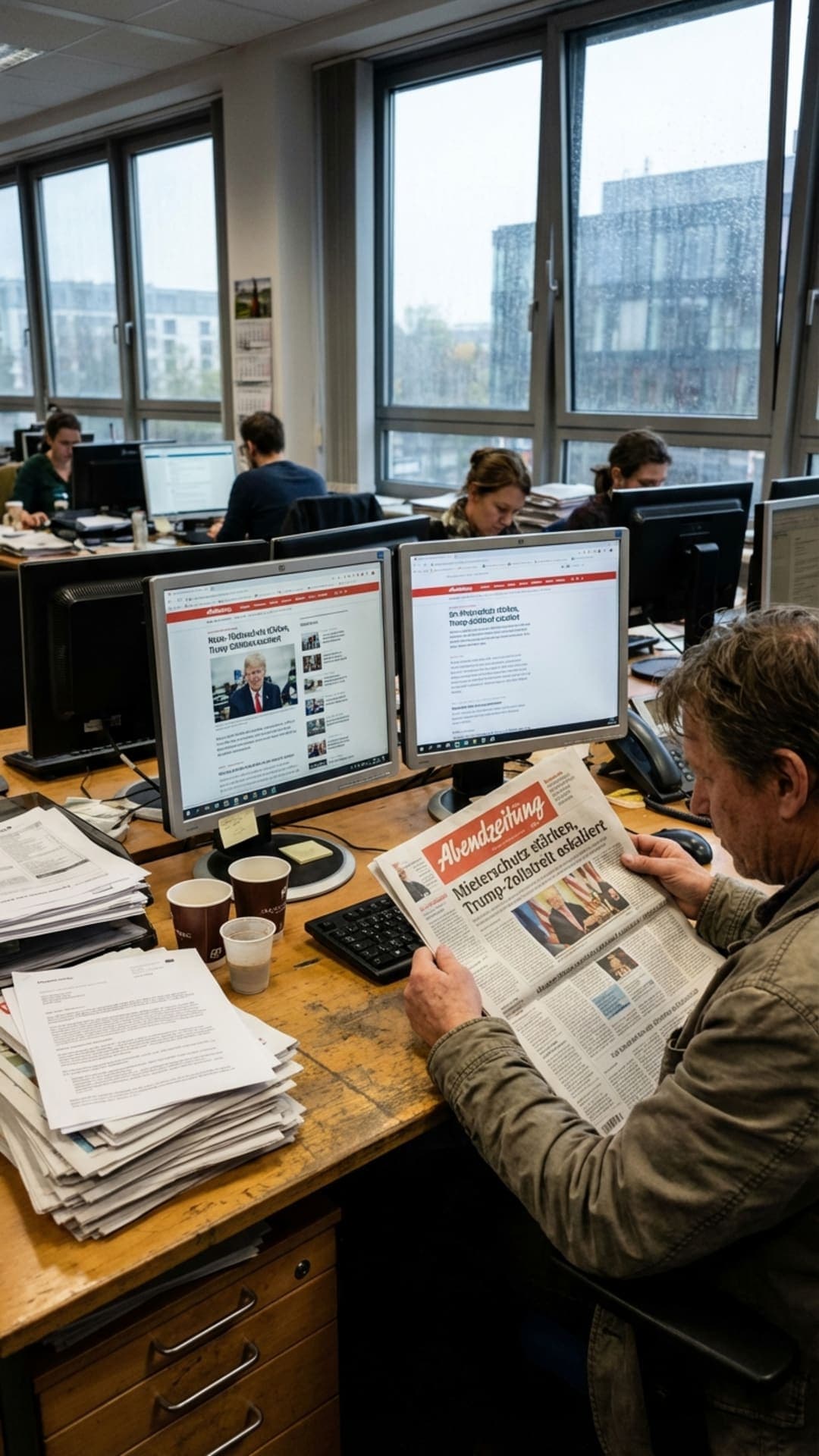 حماية المستأجرين وإيقاف رسوم ترامب.. أبرز ما قالته الصحافة الألمانية مساء اليوم